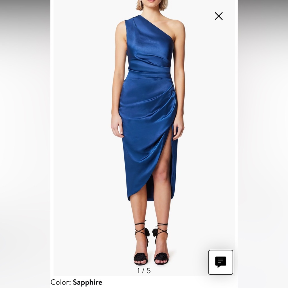 Elliatt Cassini Dress, Sapphire Blue Large EUC